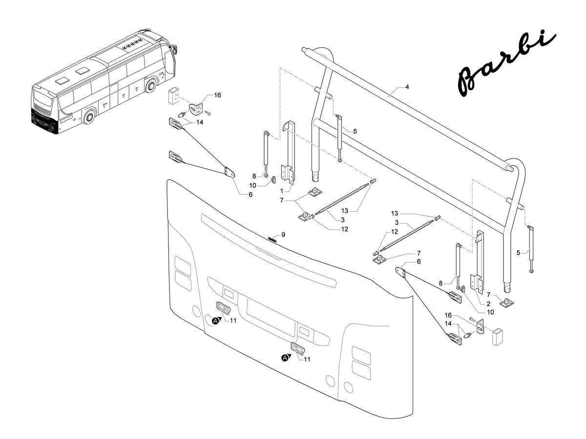 BARBI COACH AND BUS | Ricambi Genesis